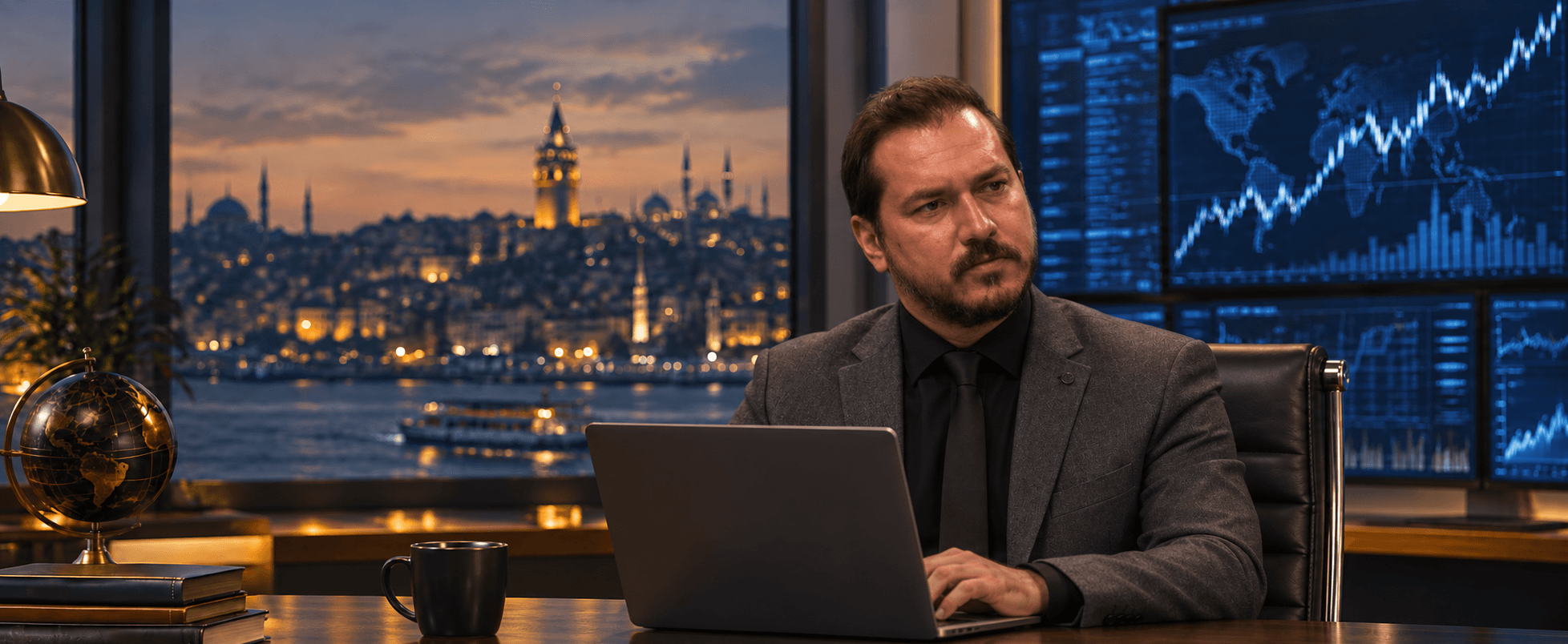 Ekonomist ve stratejist Barışcan Yücel için hazırlanan dijital marka çalışması